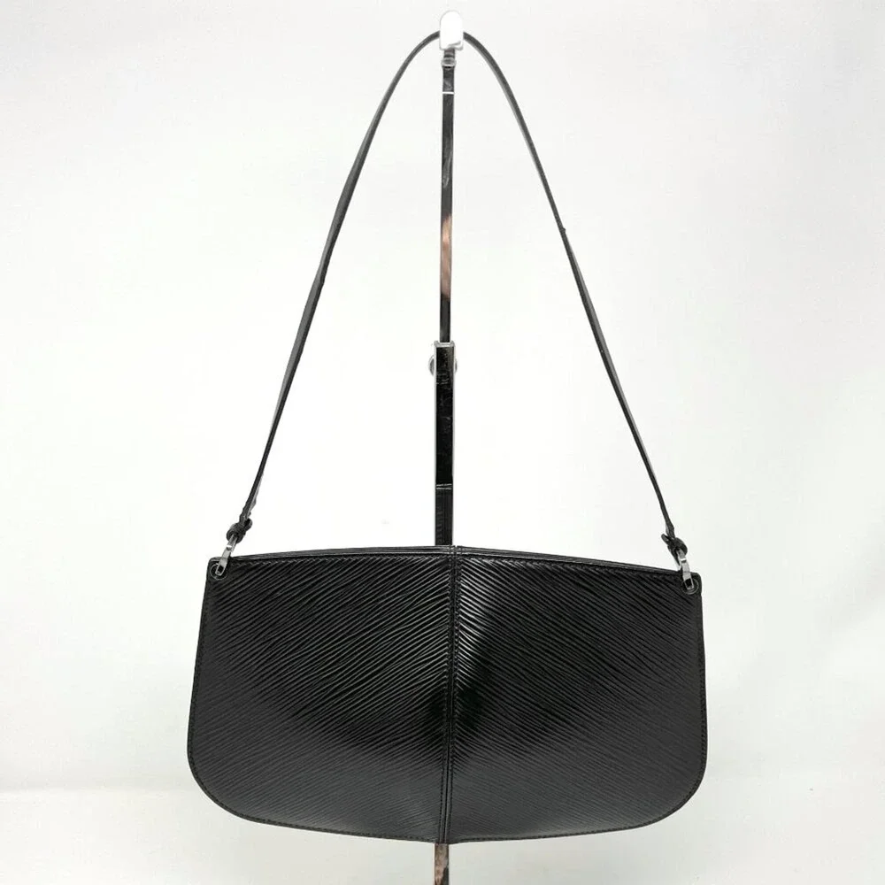 Louis‎ Vuitton Epi Demi Lune Shoulder Bag Black Y2K Vintage